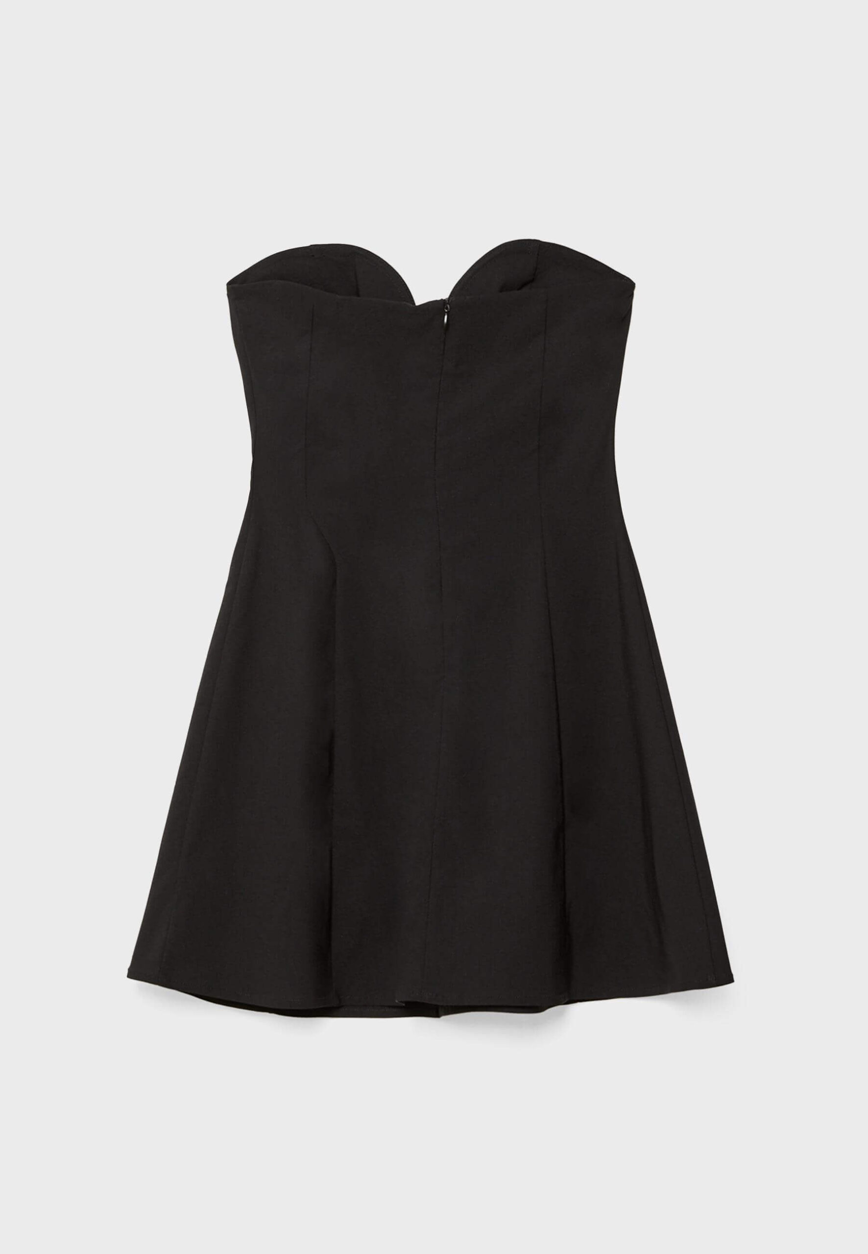 VESTIDO CORTO ESCOTE CORAZÓN - Imagen 4