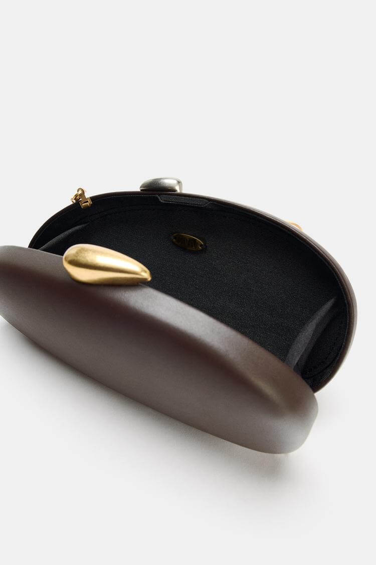 BOLSO CAJA CIERRE METALIZADO - Imagen 5